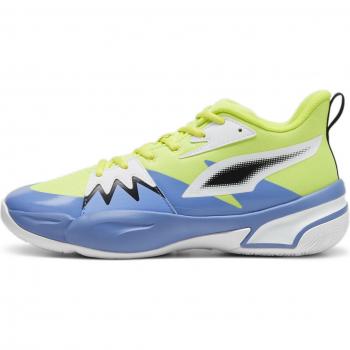 Zapatillas Puma Basketball Genetics Electric Lime-Blue