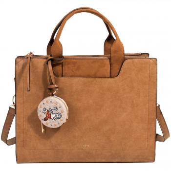 Parfois - Maletín Churri - Mujeres - Tallas M - Camel