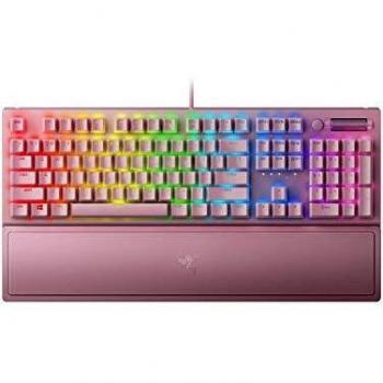 Razer BlackWidow V3 Quartz Mechanical Gaming Keyboard Green Switches RGB Lighting QWERTY Layout