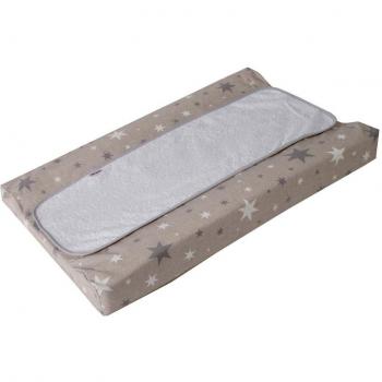 Belino 608660 - Cambiador plastificado, diseño de estrellas, color gris