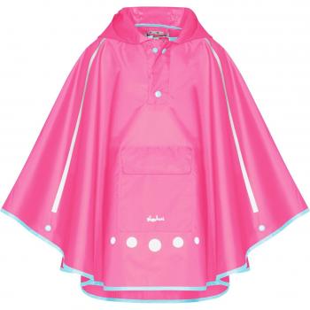 Playshoes XL Foldable Pink Rain Poncho for Girls