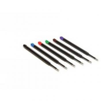 Moleskine EW3RFA10 - Recambio para punta de bola, 1.0 mm, negro