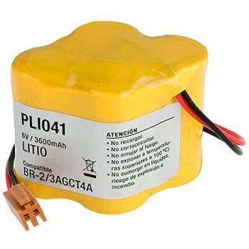 NIMO Pila Litio 6Vdc 2800mA BR2/3x4 Medidas 34x34,5x34mm