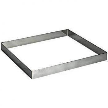 Círculo para Tartas Cuadrado de Acero Inoxidable 200x200mm - De Buyer