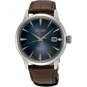 Reloj Seiko Presage SRPK15J1 automático de piel con correa marrón