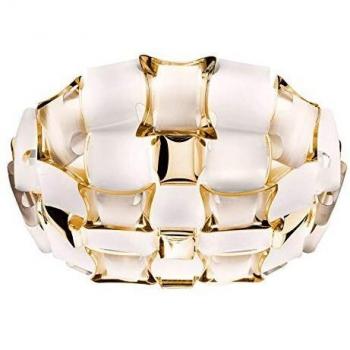 Lámpara de Techo Slamp Mida Ø 67 cm, Oro/Blanco