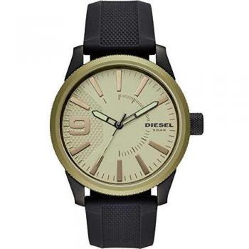 Diesel Mens Analogue Quartz Watch with Silicone Strap DZ1875