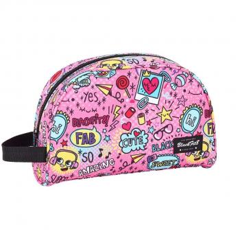 Blackfit8-Accesorio de Viaje-Neceser, Color Rosa