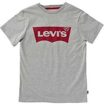 Levi's kids Short Sleeves Batwin T-Shirt, Camiseta para Niños, Gris