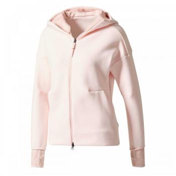 adidas ZNE Hood2 Pulse Sudadera, Mujer, Rosa