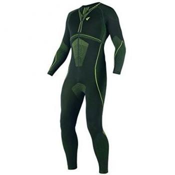 Dainese-D-CORE DRY Mono, Negro/Fluo-Amarillo, Talla L