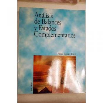 Analisis de balances y estadoscomplementarios