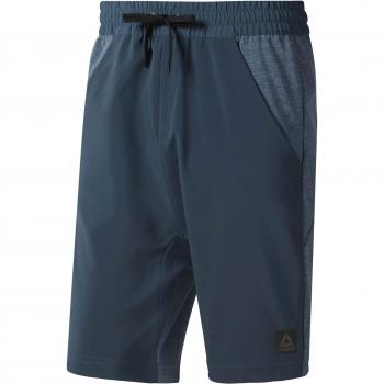 Reebok TS Knit-Woven Short Pantalón Corto, Hombre, bluhil, M