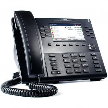 Mitel 6869i VoIP SIP Phone with Color Display and Up to 12 Lines (Power Adapter Not Included)