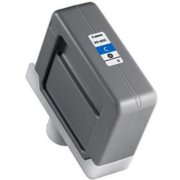 Canon PFI-303C - Cartucho de tinta, 330 ml, color cian