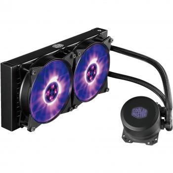 Cooler Master MasterLiquid Lite ML240L RGB Todo en Uno, Refrigerador de Líquido para CPU con Bomba de Boble Cámara Modelo MLW-D24M-A20PC-R1
