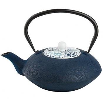 Tetera de hierro fundido Bredemeijer Yantai Azul 1200 ml