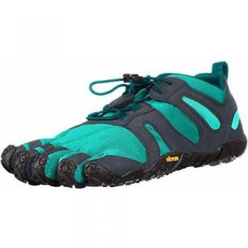 Vibram V-Trail 2.0, Zapatillas Mujer, Azul/Verde, 36 EU