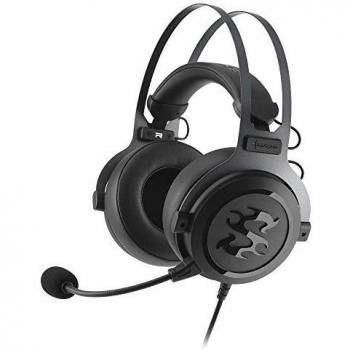 Sharkoon SGH3 - Auriculares Gaming con Cable, Estéreo, Micrófono, Negro