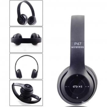 Auriculares Bluetooth P47 over-Ear 5.0 Negros