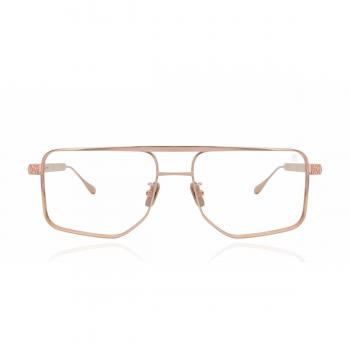 Anna-Karin Karlsson LE CHAP - OPTICAL Rose Gold Women's Eyeglasses 58mm - Blue Light Blocking Frame Only