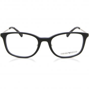 Emporio Armani EA3217D Asian Fit 5001 Men's Eyeglasses Black Size 52 - Blue Light Block Available