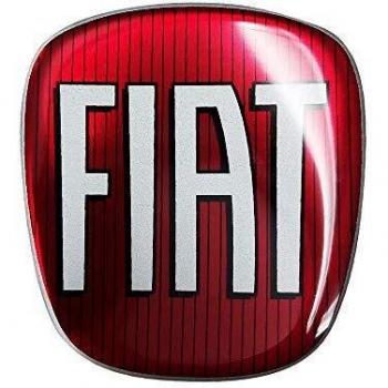 Etiqueta 3D de Reemplazo del Logo Fiat para 500 (Delante y Detrás)