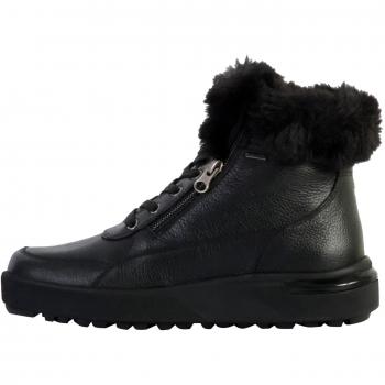 Botines Geox D Dalyla B Abx - Impermeables, Mujer, Color Negro, Diseño elegante, Material impermeable, Suela antideslizante, Cierre con cremallera lateral