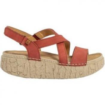 Sandalias de Piel para Mujer El Naturalista N5973 Pleasant Frambuesa/Shinrin