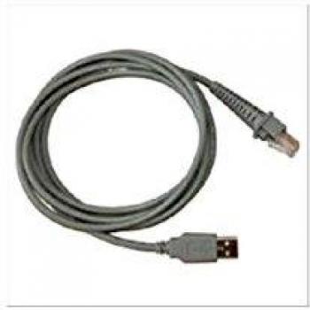Cable USB Tipo A Recto Datalogic CAB-426 de 2 metros para escáneres de código de barras