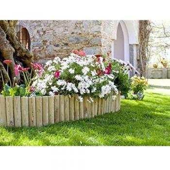 Nortene M103428 - Bordura madera 30x200x5 cm