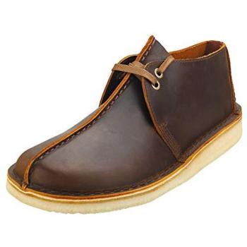 Clarks Originals Desert Trek Beeswax Leather Men's Dress Shoes UK 10.5