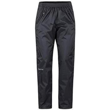 Marmot Women's PreCip Eco Full Zip Waterproof Breathable Rain Pants - Black, XL