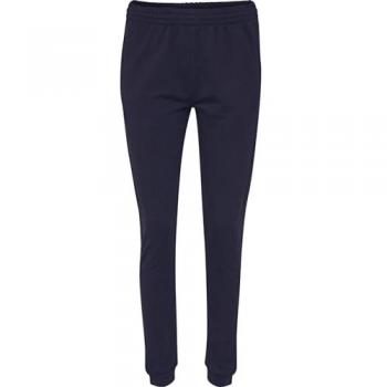 Pantalones de mujer Hummel hmlGO de algodón color marino, talla M