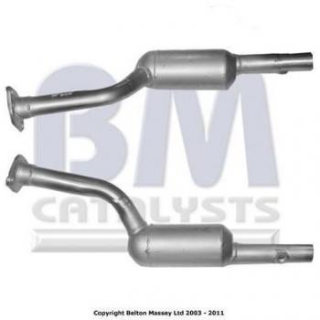 Convertidor Catalítico BM CATALYSTS BM91570H Euro 4 para Renault Clio 3, Cerámico No Aprobado