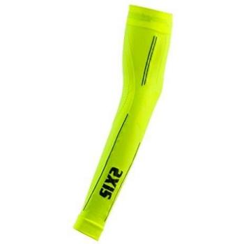 Six2 Manguitos Amarillo neón S/M, Unisex Adulto