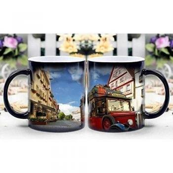 LeeQueen Magica Taza - Calor Reactiva Cambia de Color Taza de Café - Kathe Wohlfahrt Departamento de la NavidadLeeQueen Magica Taza - Calor Reactiva Cambia de Color Taza de Café -