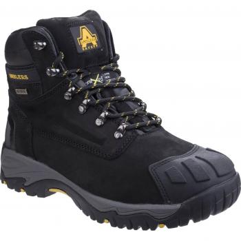 Amblers Safety FS987 Metatarsal Protection Waterproof Lace Up Safety Boots Black