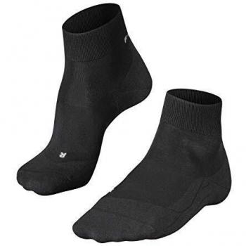 Falke RU4 Light Short Performance Running Socks - Black - Men's 42-43