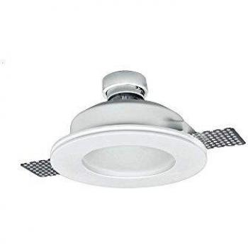 Downlight Empotrable Blanco Redondo 12x6cm GU10 Snow