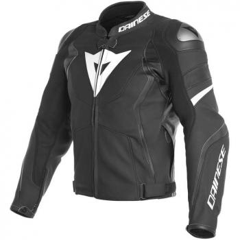 Dainese Avro 4 - Chaqueta de piel, color blanco, 50