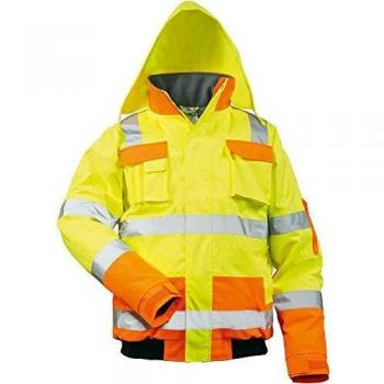 Chaqueta Piloto de Alta Visibilidad Mats Talla M Amarillo/Naranja