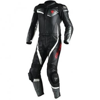 Dainese-VELOSTER 2 pcsMono, Negro/Antracite/Blanco, Talla 48