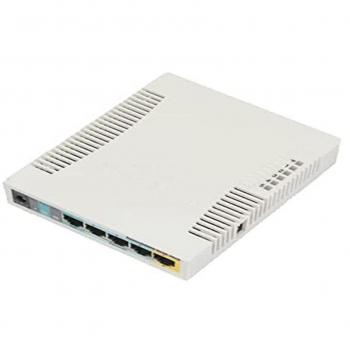 Mikrotik RB951Ui-2HnD Punto de Acceso Blanco con Energía sobre Ethernet (PoE)