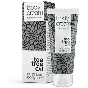 Australian Bodycare Body Cream 100 ml | Intensive Tea Tree Oil moisturiser for dry and damaged skin | The cream leaves the skin healthy and soft