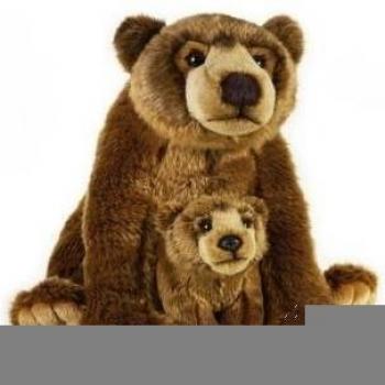 VENTURELLI Con Grizzly Bear felpa del bebé NSG 488