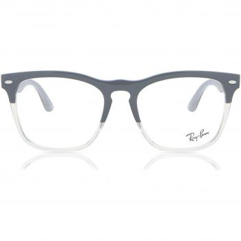Gafas Recetadas Ray-Ban RX4487V Steve 8197 Unisex Cuadradas Grises 51mm Transparentes