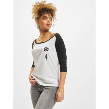 Banksy's Graffiti Balloons Women's 3/4 Sleeve Raglan T-Shirt