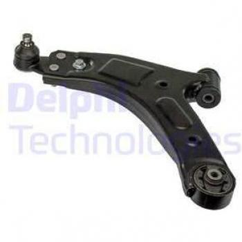 Brazo de control DELPHI TC3736 - Suspensión de las ruedas, Eje delantero, Enlaces, Frente