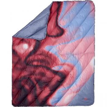 Kelty Galactic Down Silky Blanket - Outdoor/Indoor Camping & Picnic, 183x140cm, Cranberry/Atmosphere